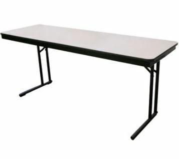 Midwest CP618EF-ESD - Electrostatic Dissipative Folding Table - 18" x 72" x 30"