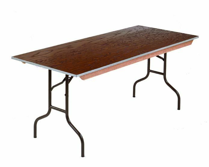Midwest 636E - E Series Folding Table - 36” x 72” x 30” - Banquet Style Folding Table