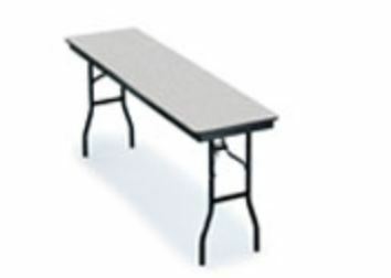 Midwest 818EF-ESD - Electrostatic Dissipative Folding Table - 18" x 96" x 30"