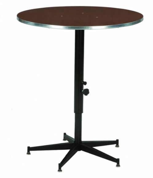 Midwest ACR30E - Tri-Height Cocktail Tables - 30” dia x 30”/36“/42” - Style Folding Table
