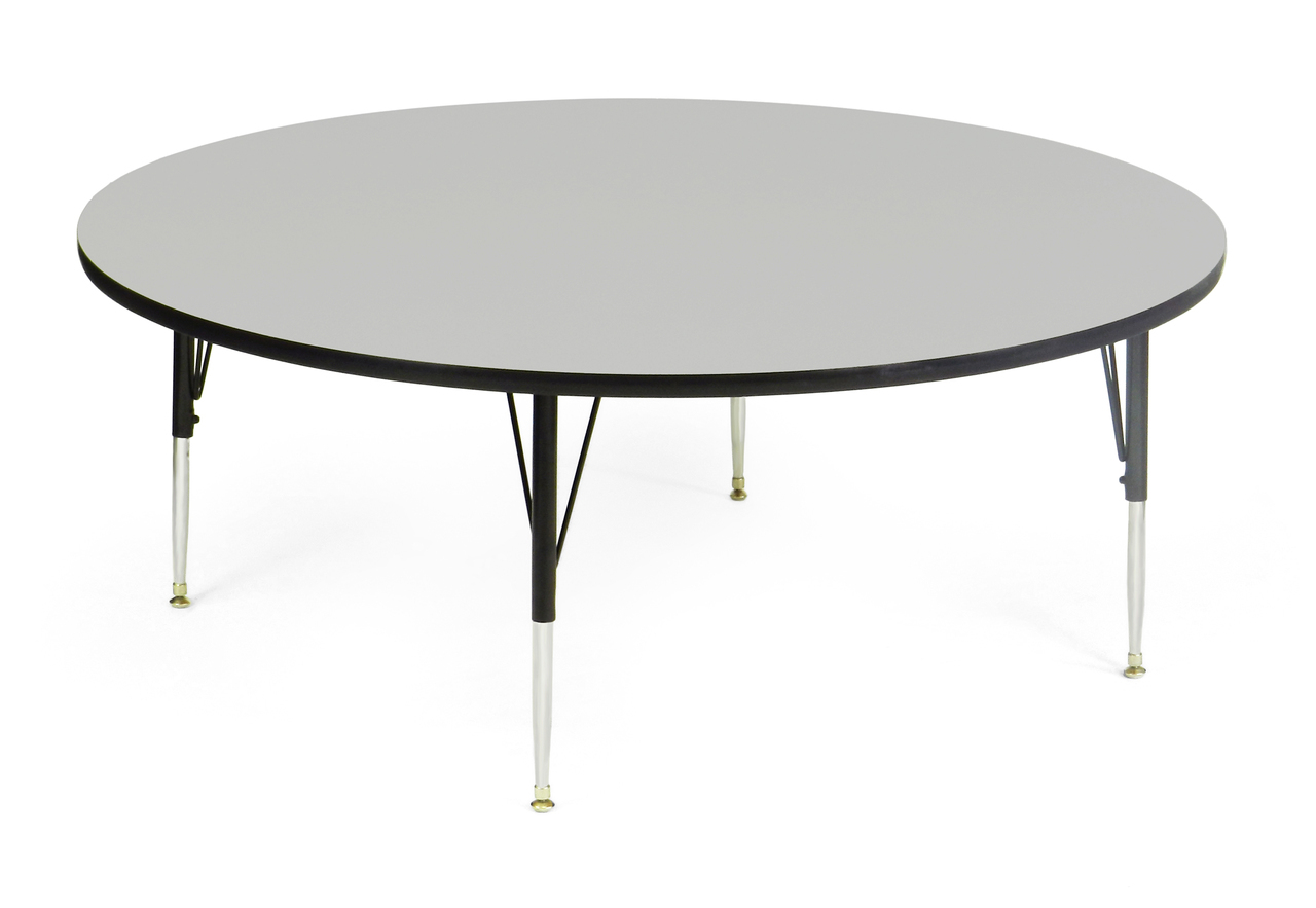 Correll AM48-RND Round Adjustable Table