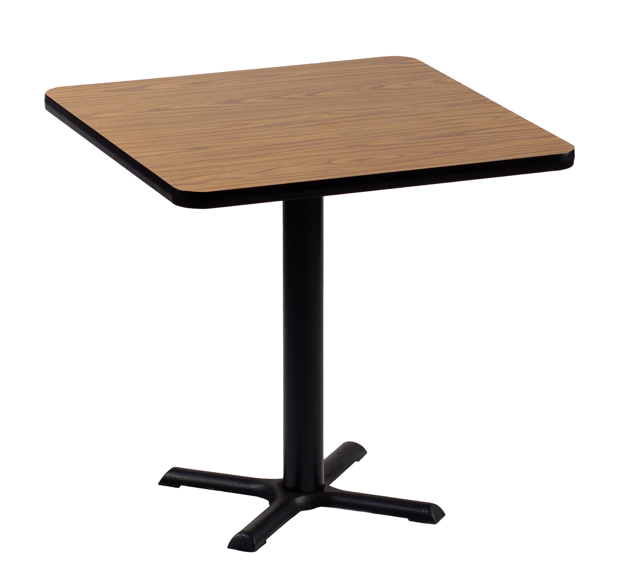 FurnitureÿCorrell Bxt36S 01 Cafe and Breakroom Tables Square Walnut