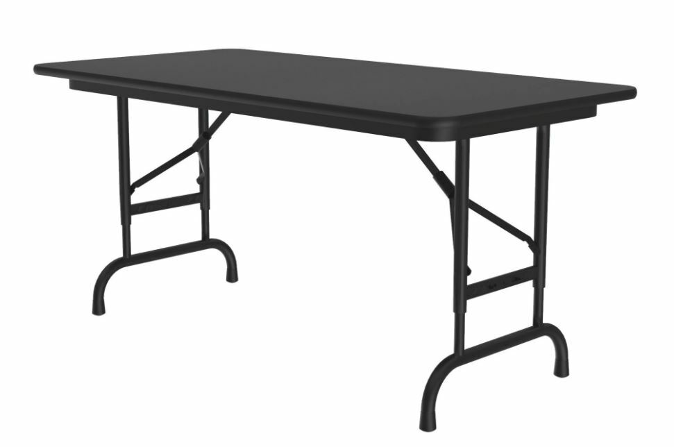 Correll CFA2448PX Adjustable High Pressure Top Folding Table 24 x 48