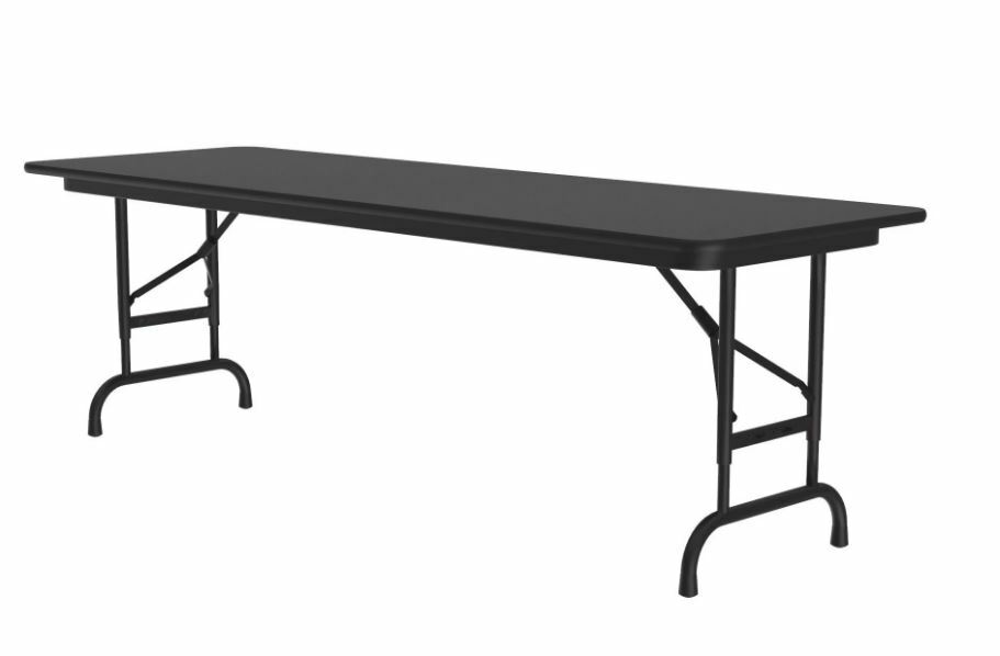 Correll CFA2460PX-3/4 Inch High-Pressure Top Folding Tables - Adjustable Height