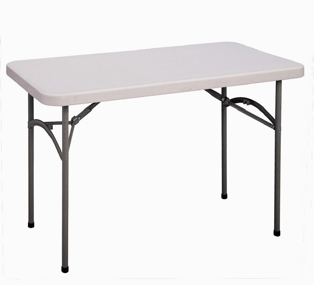 Correll CP2448 CP Series Blow Molded Plastic Light Weight Economy Folding Table - 24 x 48