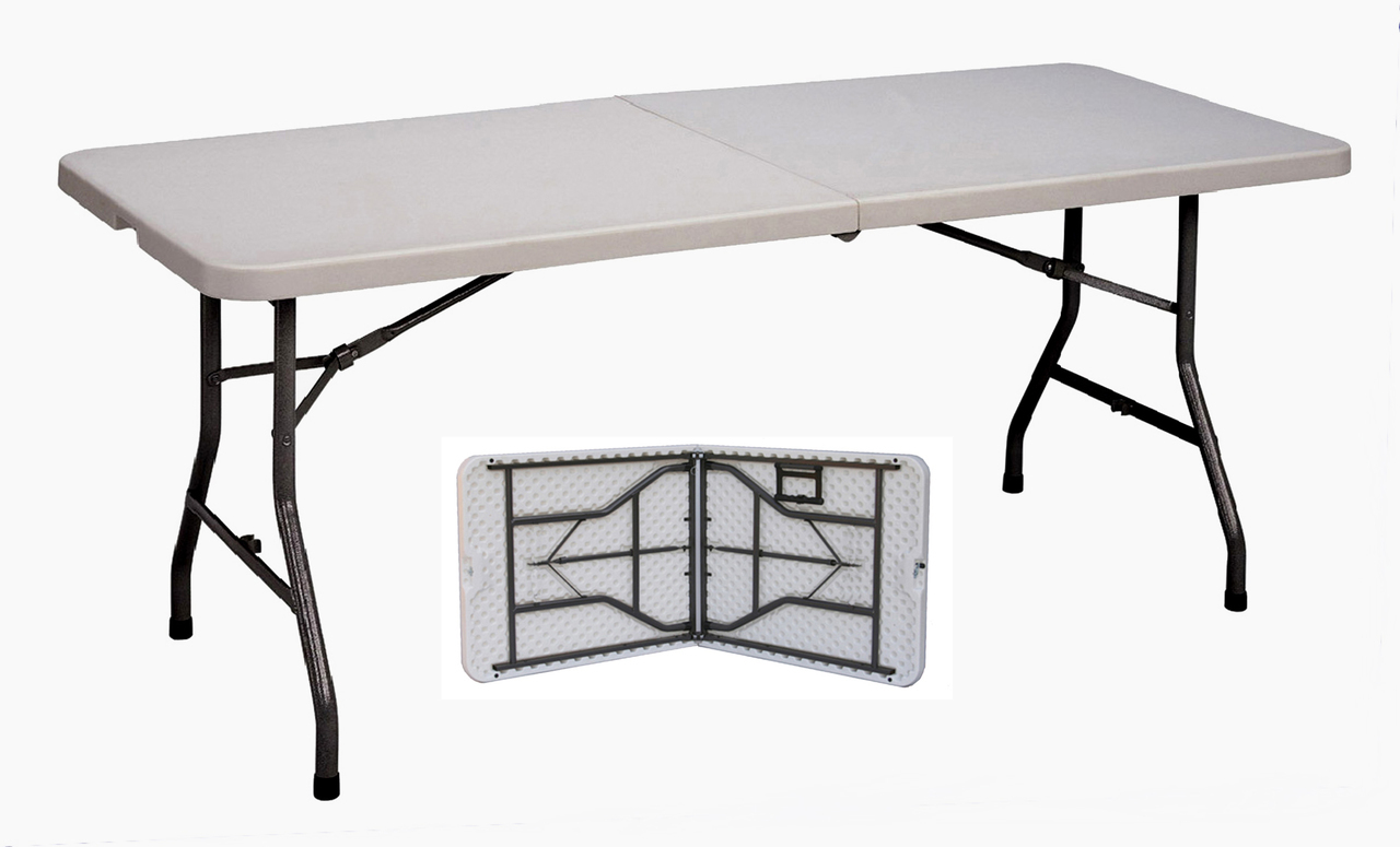 Correll CP3072FM Economy Fold in half lightweight Table