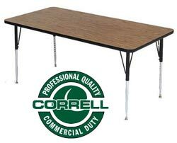 Correll A2436-REC Rectangular Activity Table