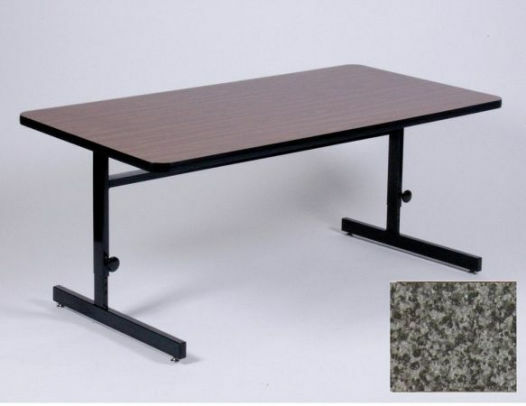 Correll CSA2448 Adjustable Height Computer Desk Table