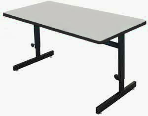 Correll CSA2460 Adjustable Height Computer Desk Table