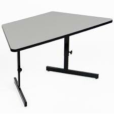 Correll CSA3060TR Adjustable Height Classroom Training Table