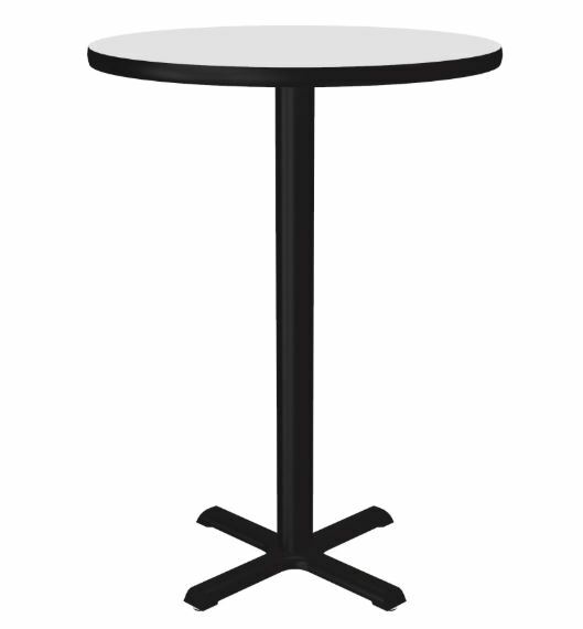 Correll Markerboard-Dry Erase Top Cafe and Breakroom 30" Round Tables (BXB30DER)
