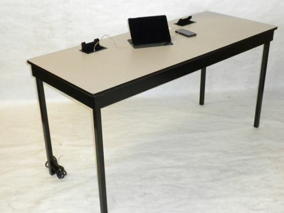 Maywood Charging Tables 24X72X42 Deluxe Charging