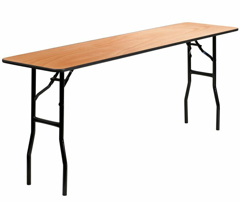 18x72 inch Plywood Seminar Tables - Class Room - Also called "skinnies" or "schoolies".