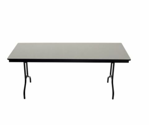 Folding Table 18"W x 60"L - Particleboard Core - Rectangle (185D)