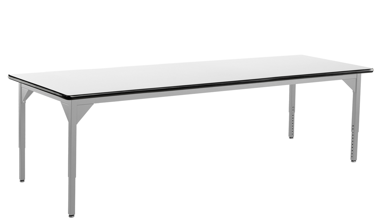 NPS Heavy-Duty Table, 36" x 96", Whiteboard Top - White Surface Color