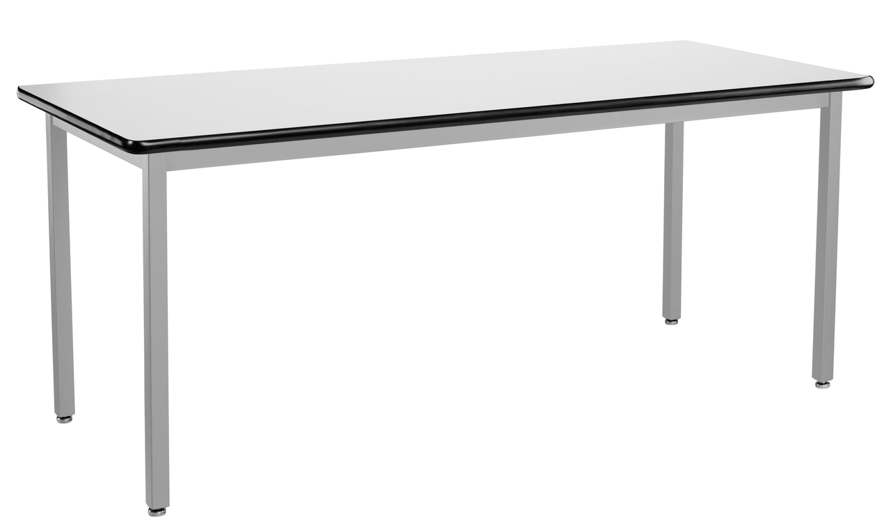 NPS Heavy-Duty Table, 30" x 72", Whiteboard Top - White Surface Color