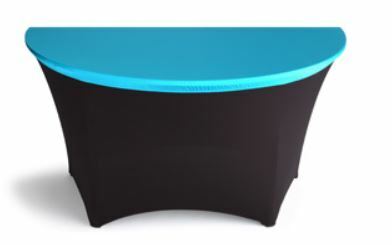 Spandex - Half Round Table Cover