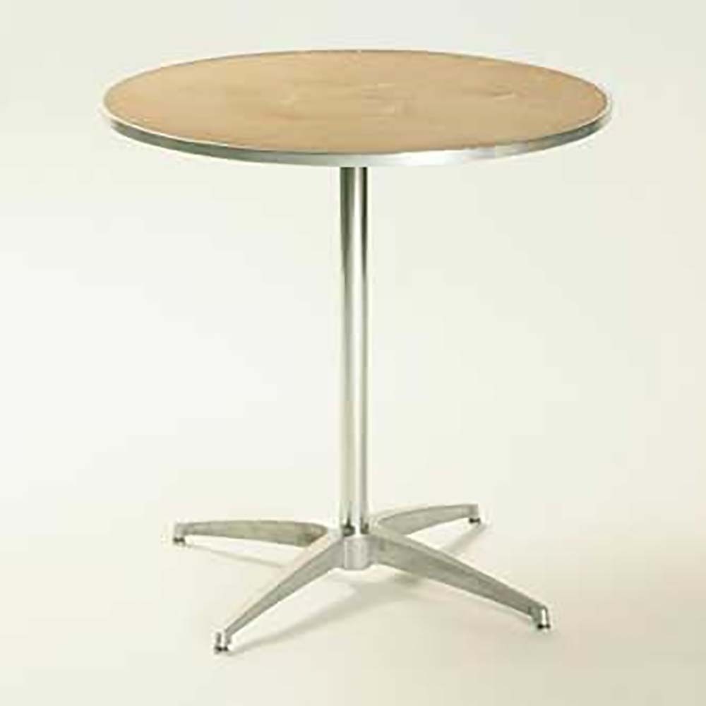 Maywood Standard Laminate Top 24" Adjustable Pedestal Round