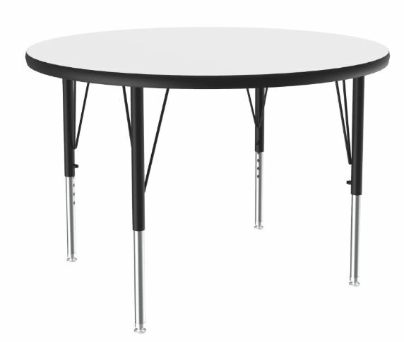 Markerboard-Dry Erase Top 42" Round Activity Tables