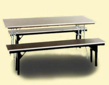 Maywood Benches: Rectangle 15x72 Plywood Top