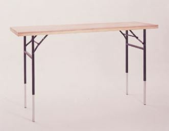 Maywood Display Tables: Dual Height  24x72 Plywood Top