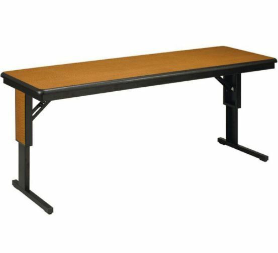 Midwest CTLA188F - CTLA Series Table - 18” x 96” x 22“-29”  - Adjustable Height Training Table