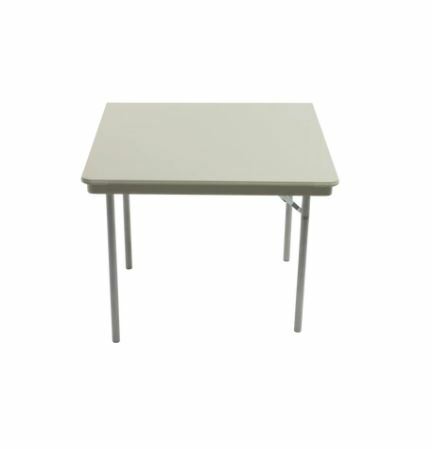 Dynalite 48"x48"x29" Inch - Featherweight Heavy-Duty ABS Plastic Folding Table - Square (SQ48DL)