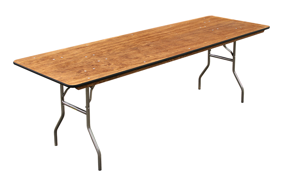 American Made V-Series Plywood Banquet Table.  Actual product may differ from this image.