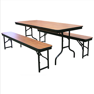 Midwest B6EF Folding Bench Table - 12” X 72”