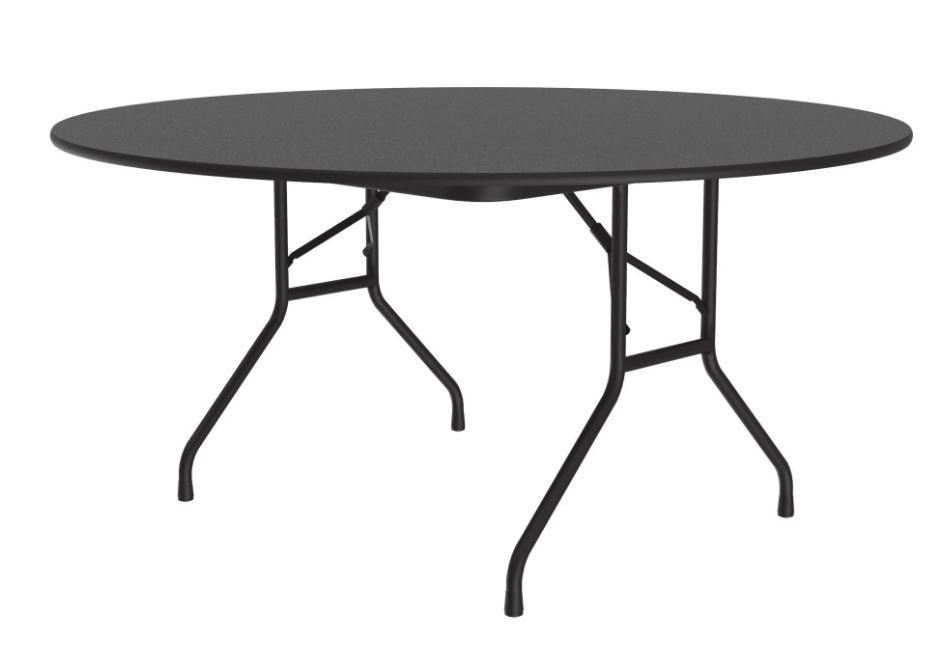 Correll CF60MR Heavy Duty Round Top Folding Table 